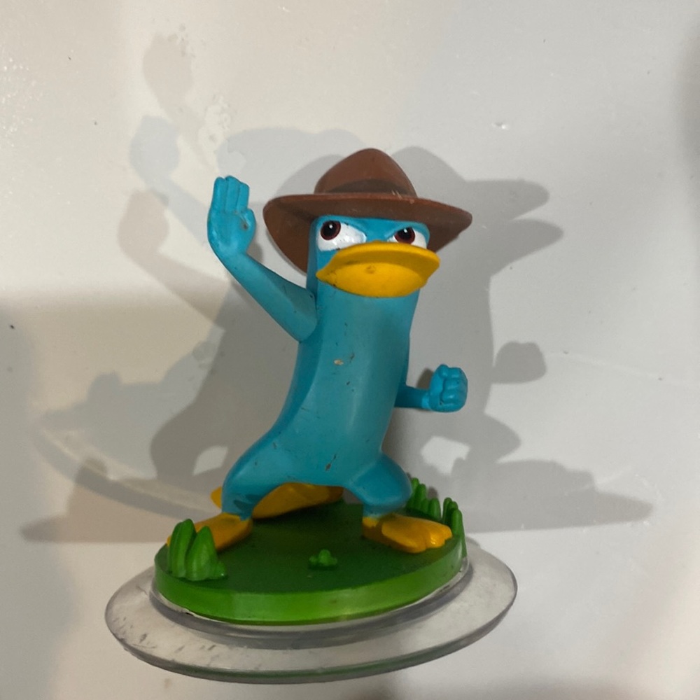 Perry the platypus from Phineas and Ferb Disney infinity character